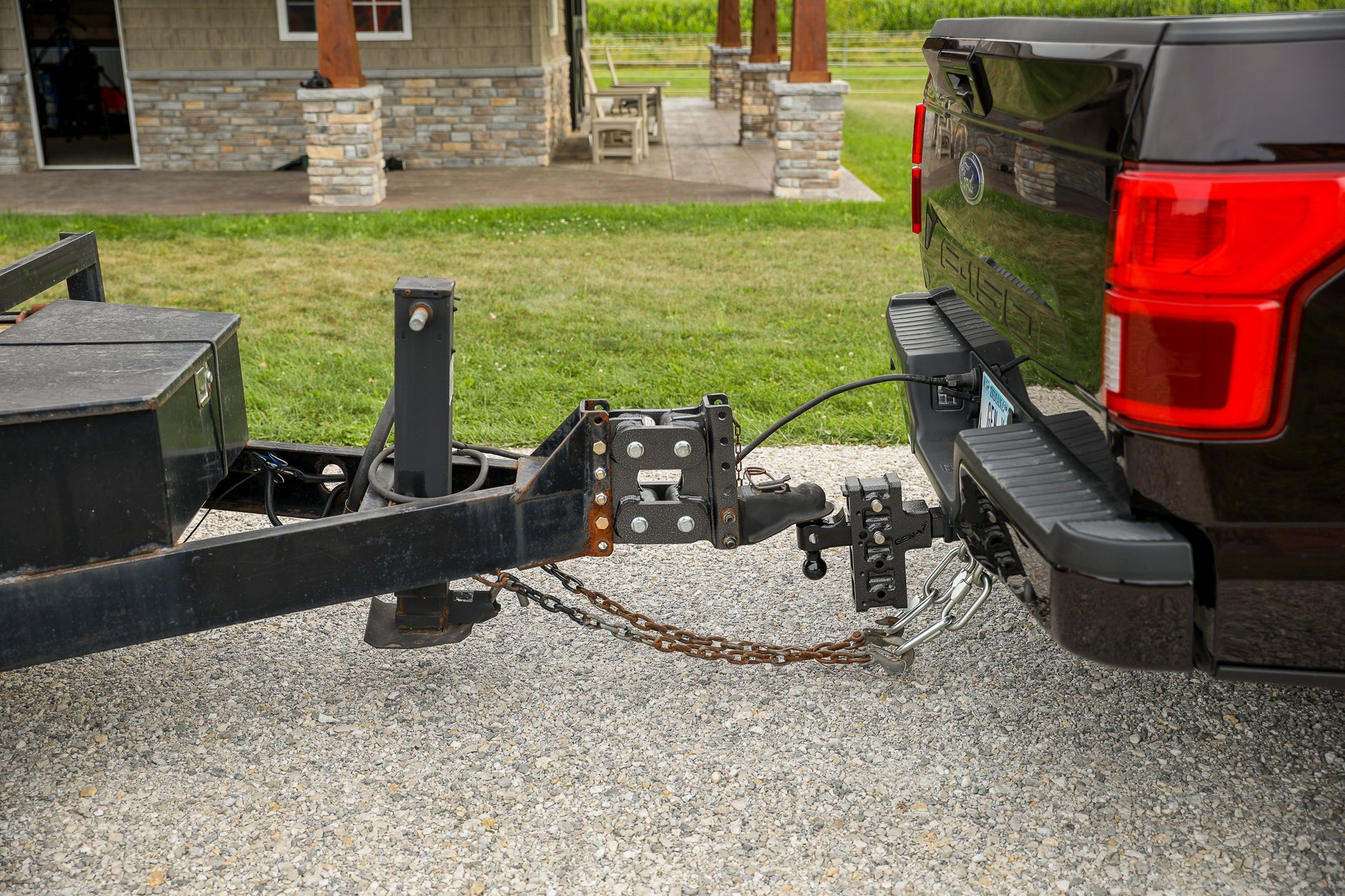 CONTRACTOR TORSION-FLEX Channel Mount Trailer Coupler 1.5K - 2.4K TW 21K Towing - Apollo Off-Road
