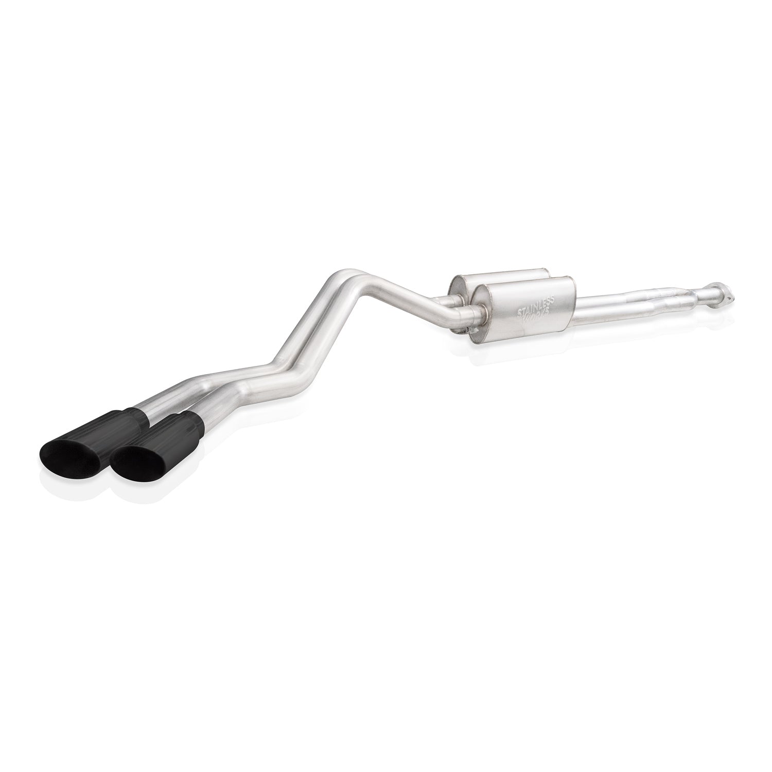 Stainless Works Catback Exhaust Redline Black Tips 20-21 Chevrolet Silverado/GMC Sierra