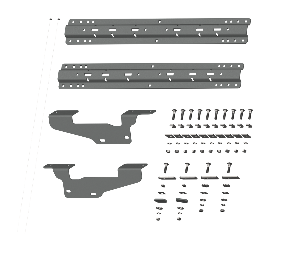 Custom Installation Kit For Universal Mounting Rails For Some Ford Trucks - Apollo Off-Road