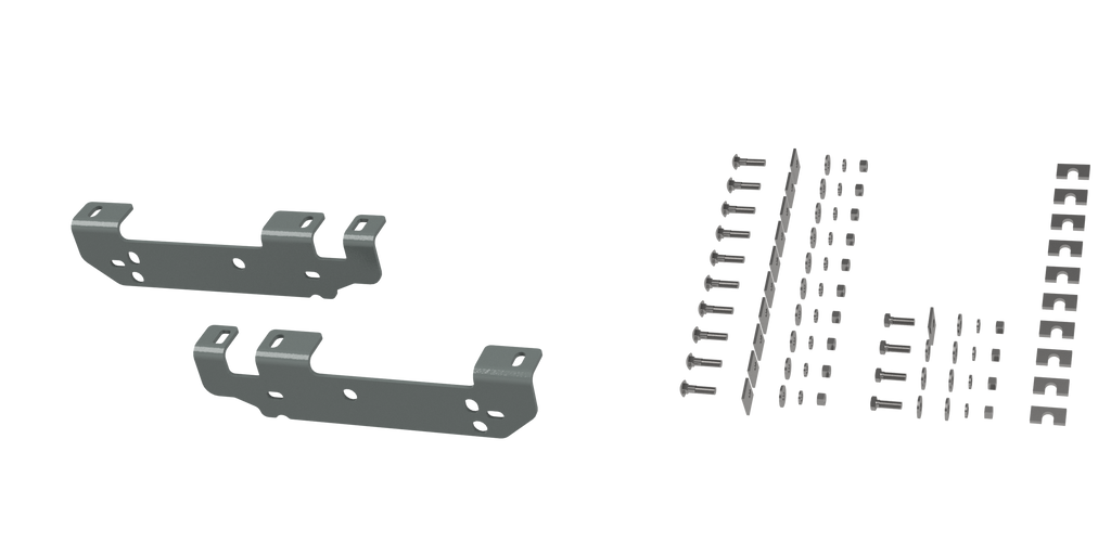 Custom Installation Kit For Universal Mounting Rails For Some Ford Trucks - Apollo Off-Road