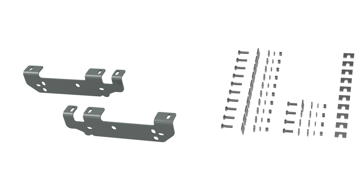 Custom Installation Kit For Universal Mounting Rails For Some Ford Trucks - Apollo Off-Road