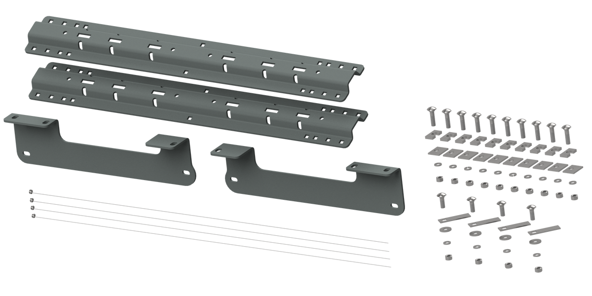 Custom Installation Kit For Universal Mounting Rails For Some Ford Trucks - Apollo Off-Road
