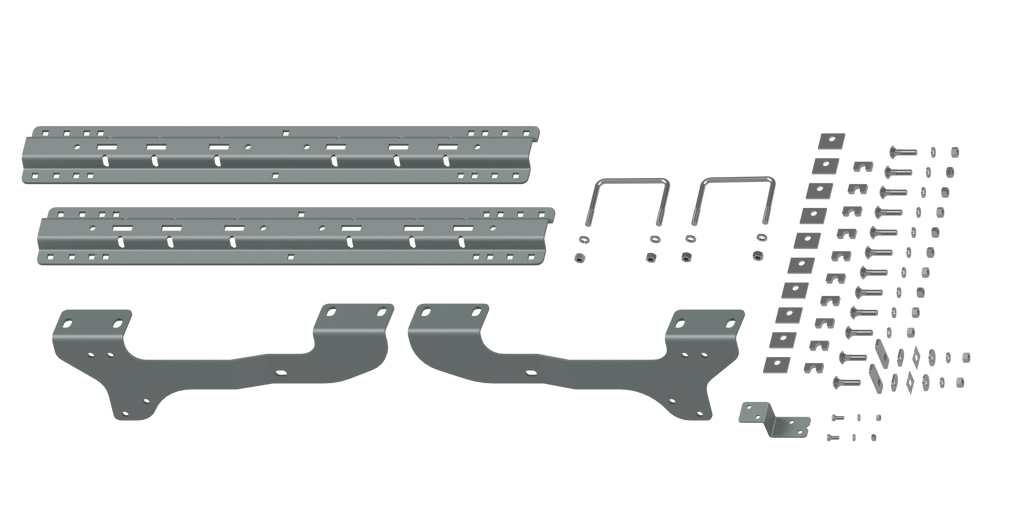 Custom Installation Kit For Universal Mounting Rails For Some GM Trucks - Apollo Off-Road