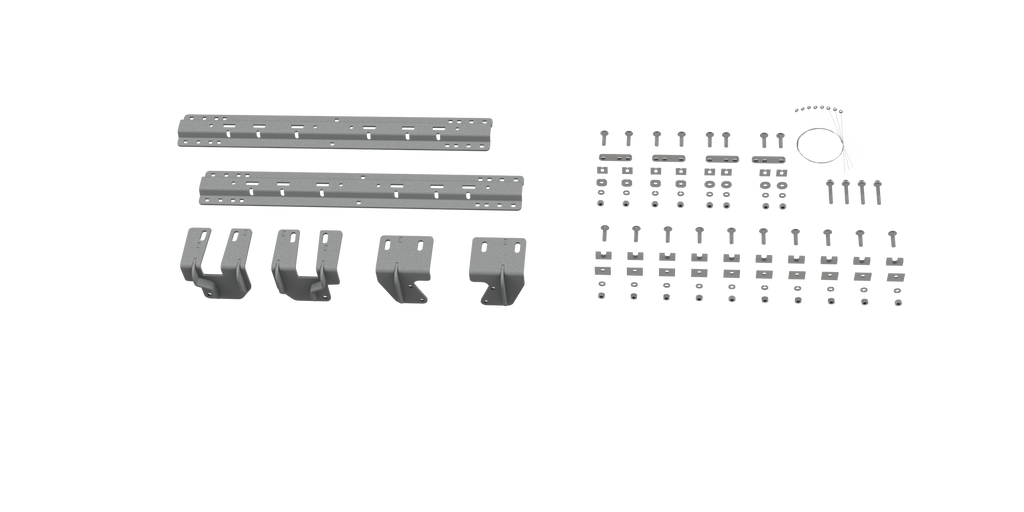 Custom Installation Kit For Universal Mounting Rails For Some GM Trucks - Apollo Off-Road