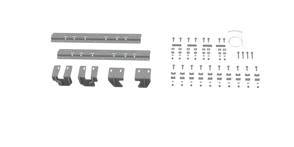 Custom Installation Kit For Universal Mounting Rails For Some GM Trucks - Apollo Off-Road