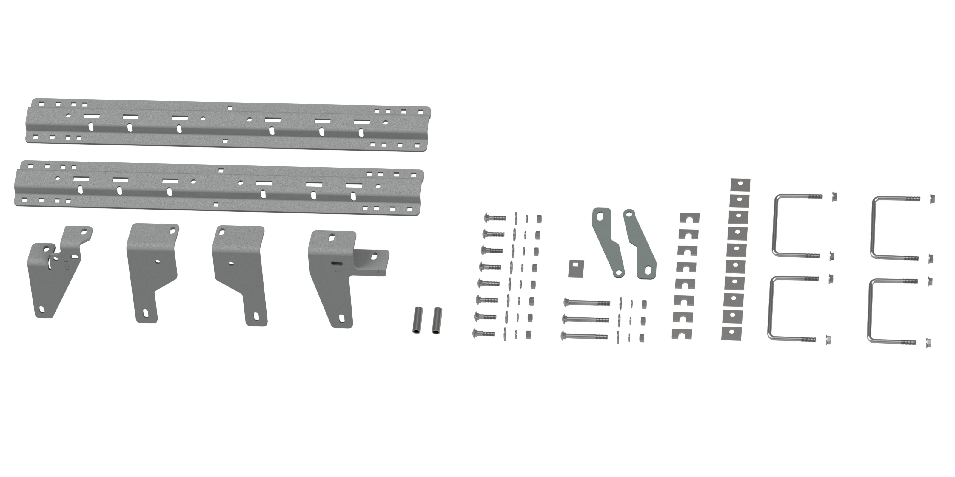 Custom Installation Kit For Universal Mounting Rails For Some RAM Trucks - Apollo Off-Road