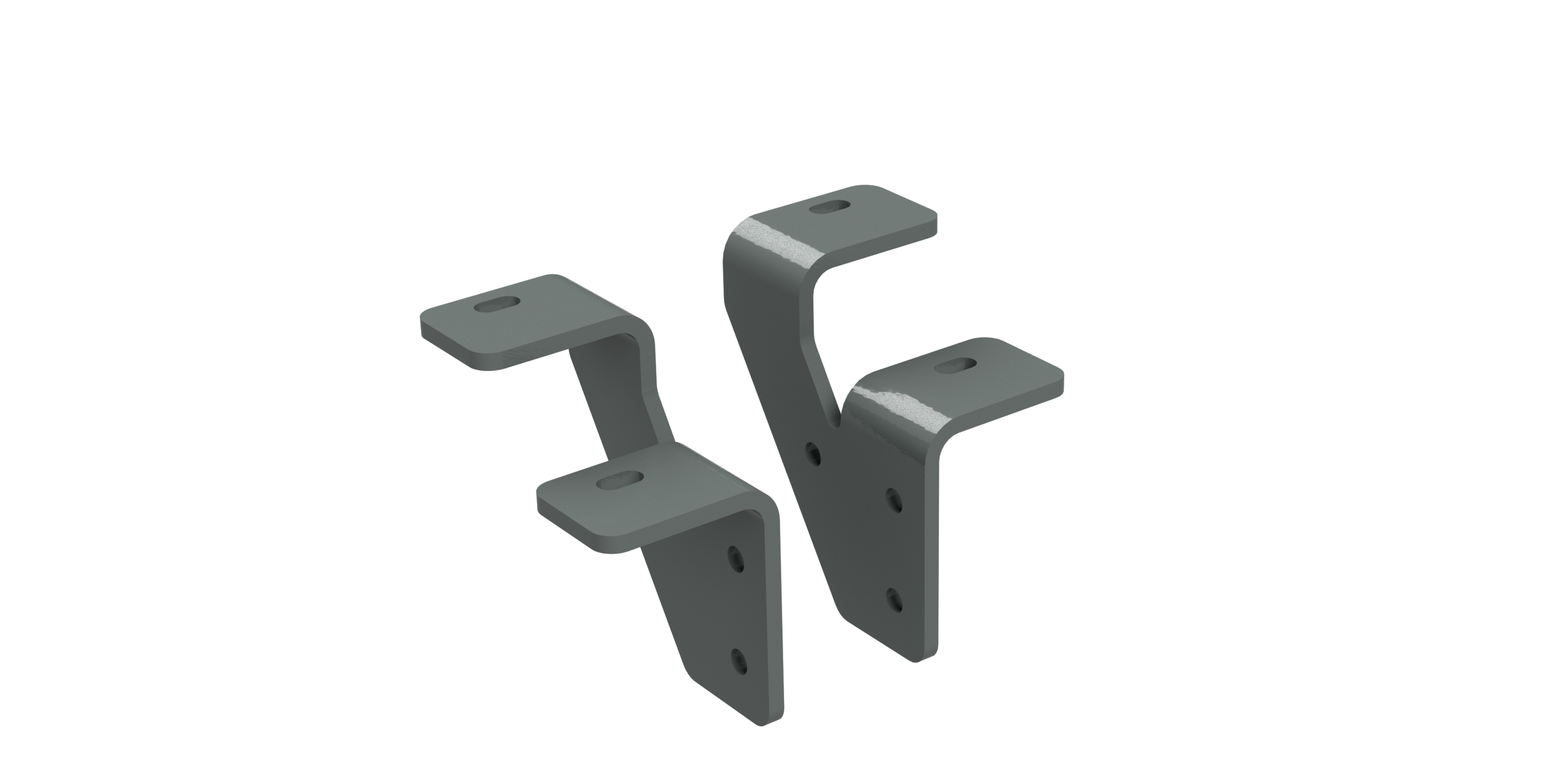 Custom Installation Kit For Universal Mounting Rails For Some RAM Trucks RVR3202 - Apollo Off-Road