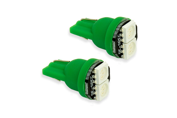 Diode Dynamics 194 SMD2 LED Green (pair)
