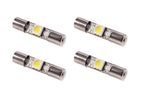 Diode Dynamics 28mm SMF1 LED Cool White (four)