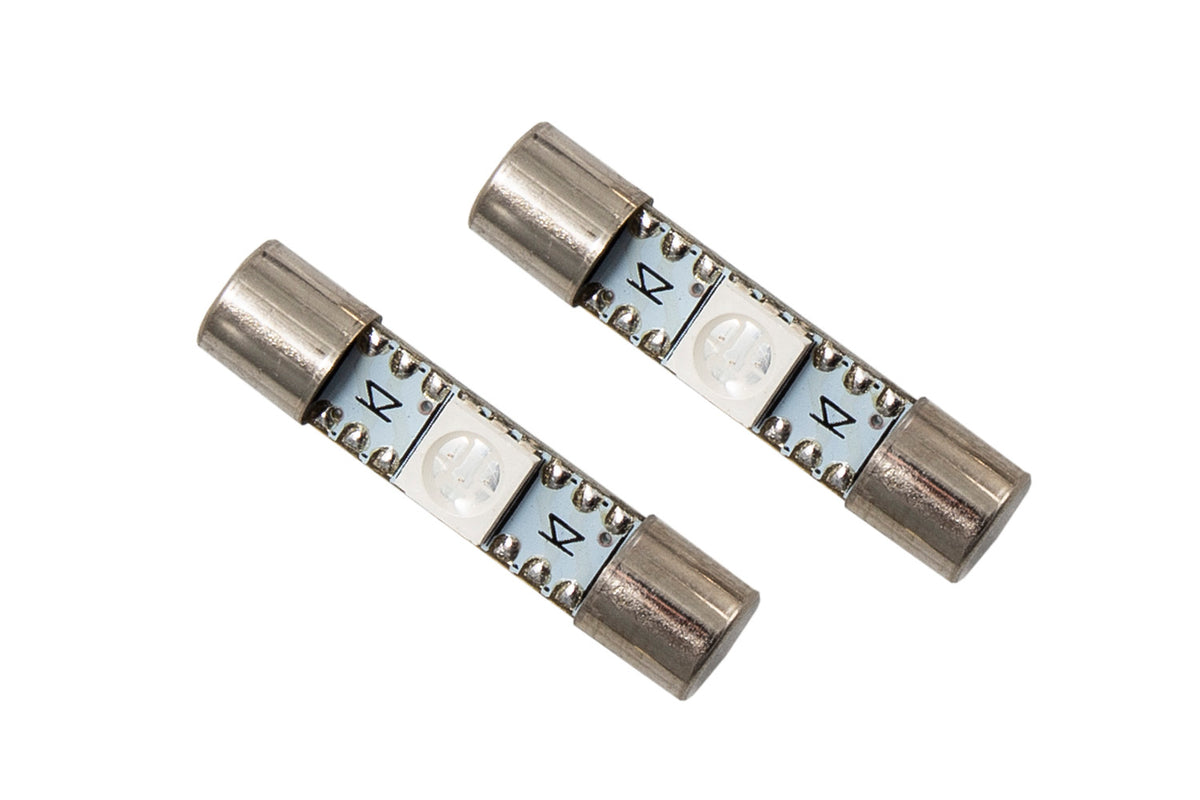 Diode Dynamics 28mm SMF1 LED Blue (pair)