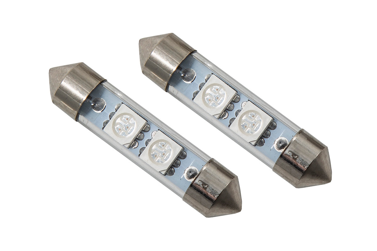 Diode Dynamics 39mm SMF2 LED Blue (pair)