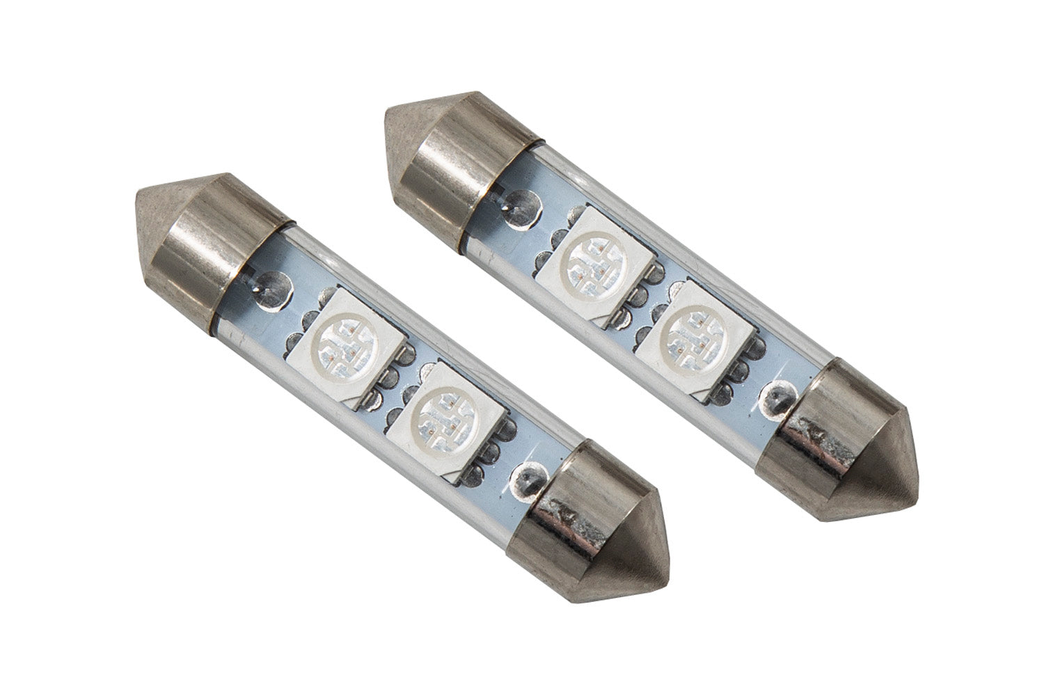 Diode Dynamics 39mm SMF2 LED Red (pair)