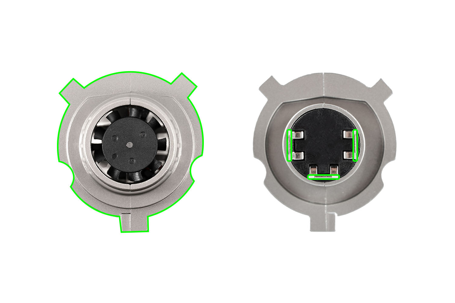 Diode Dynamics H4 White SL2 Pro LED Bulb (one)