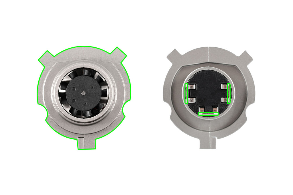 Diode Dynamics H4 White SL2 Pro LED Bulbs (pair)