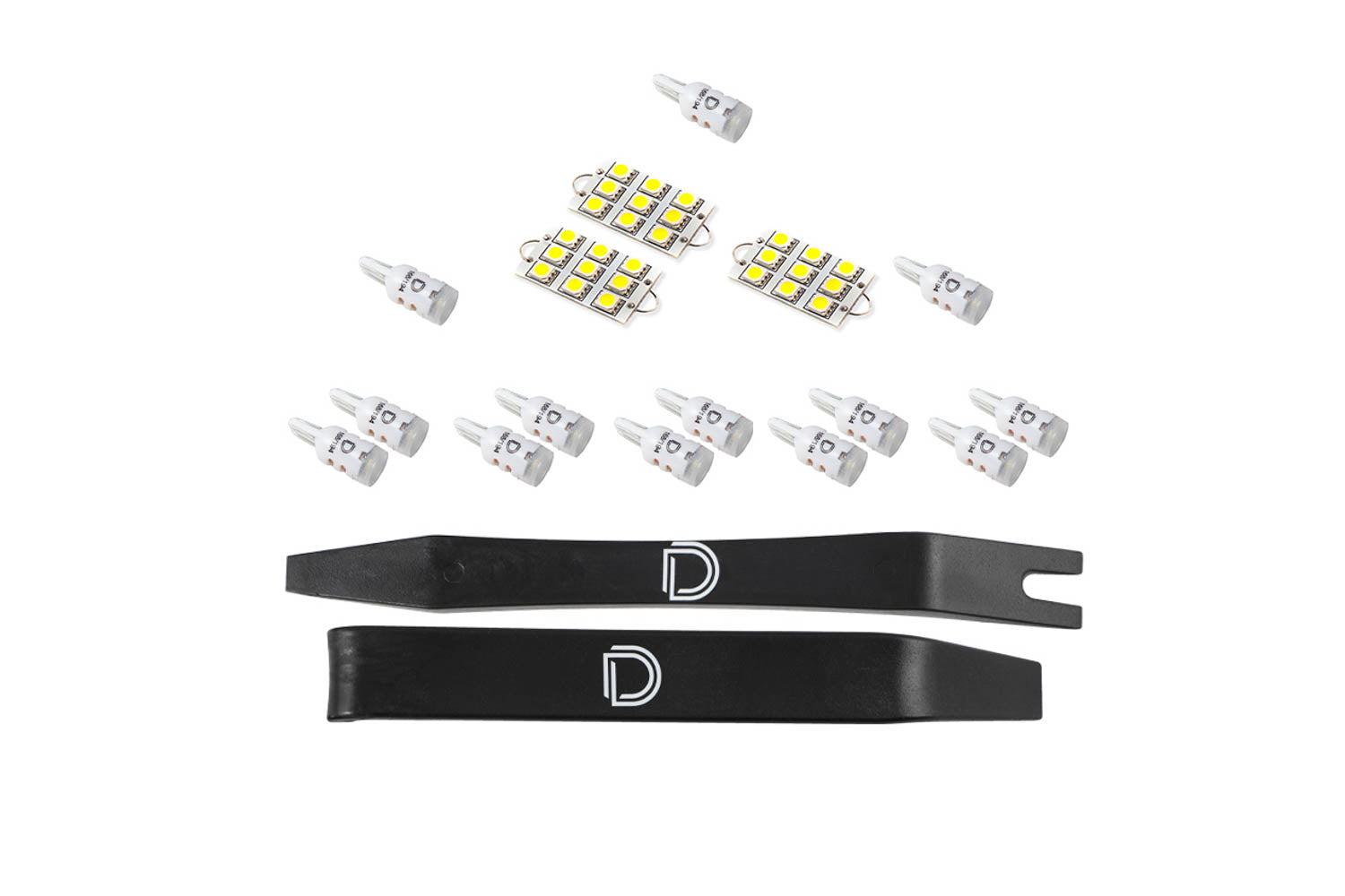 Diode Dynamics Interior LED Kit for 2006-2012 Chevrolet Impala Cool White Stage 2