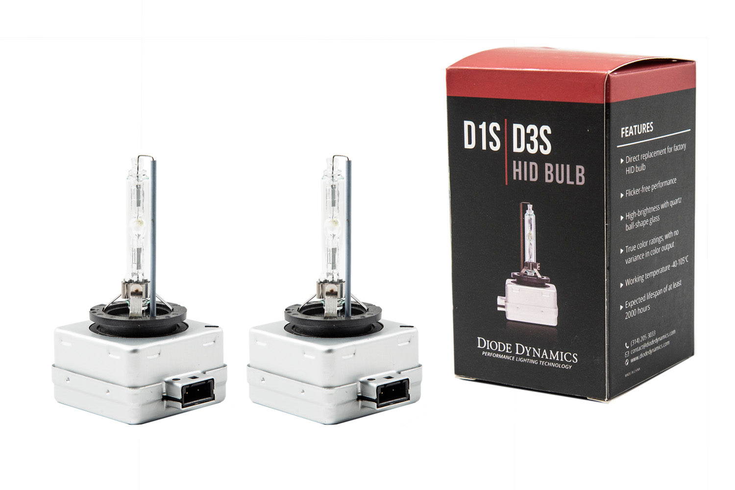 Diode Dynamics HID Bulb D1S 5000K (pair)