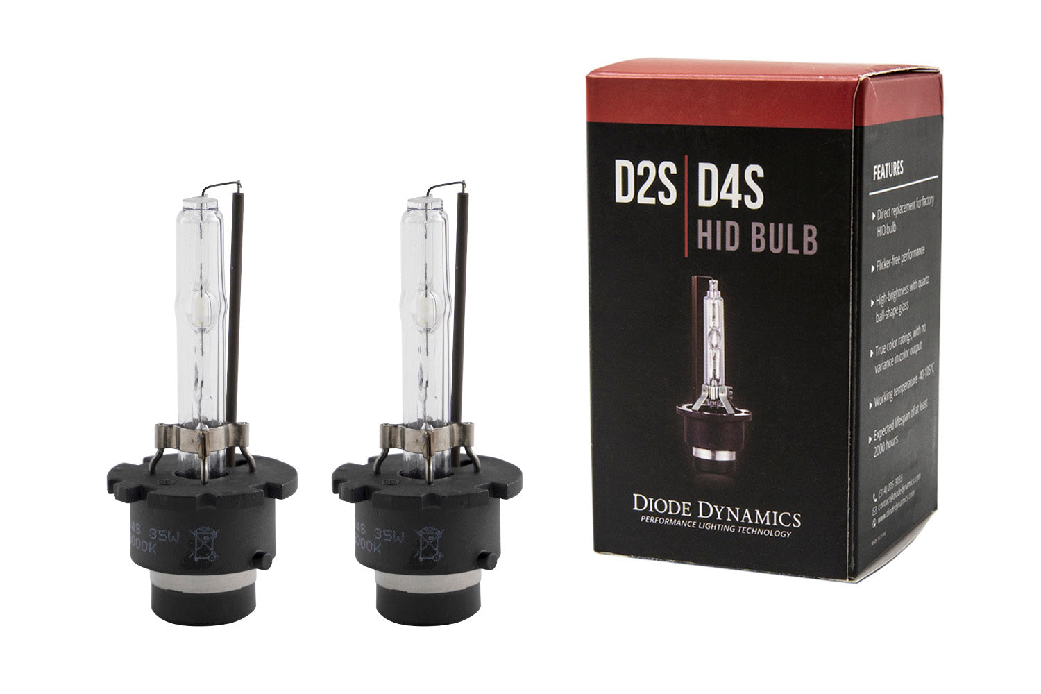 Diode Dynamics HID Bulb D4S 5000K (pair)