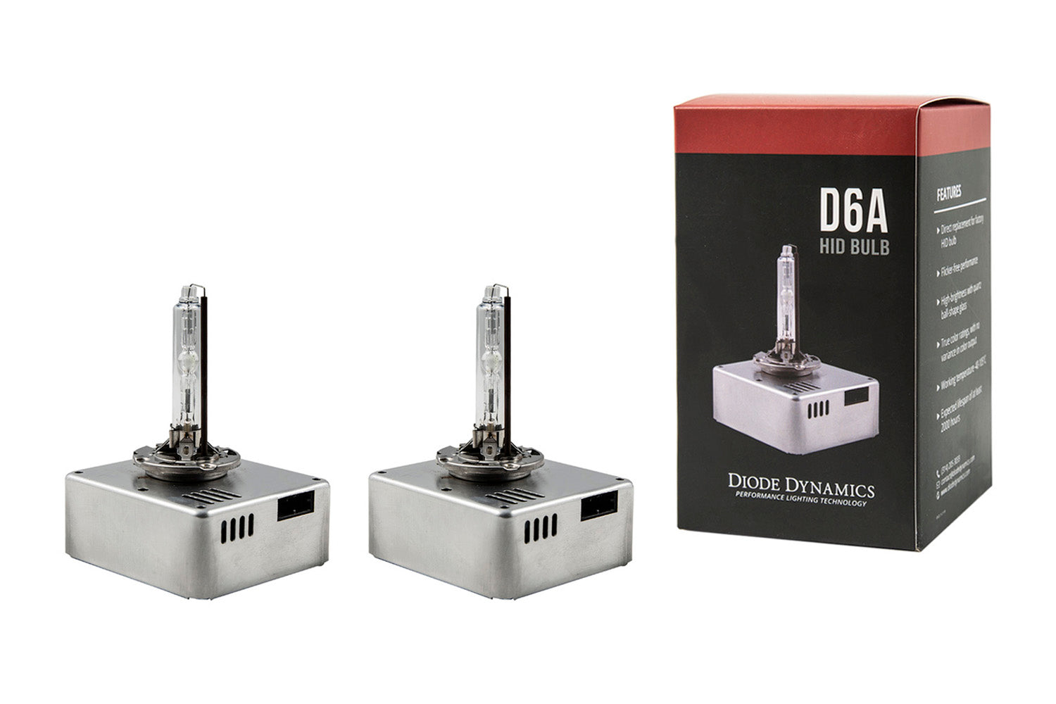 Diode Dynamics HID Bulb D6A 5000K (pair)