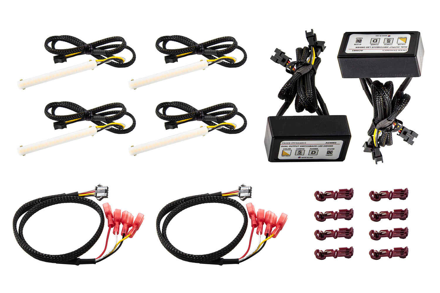 Diode Dynamics Strip HD SF Switchback Quad 3in Kit