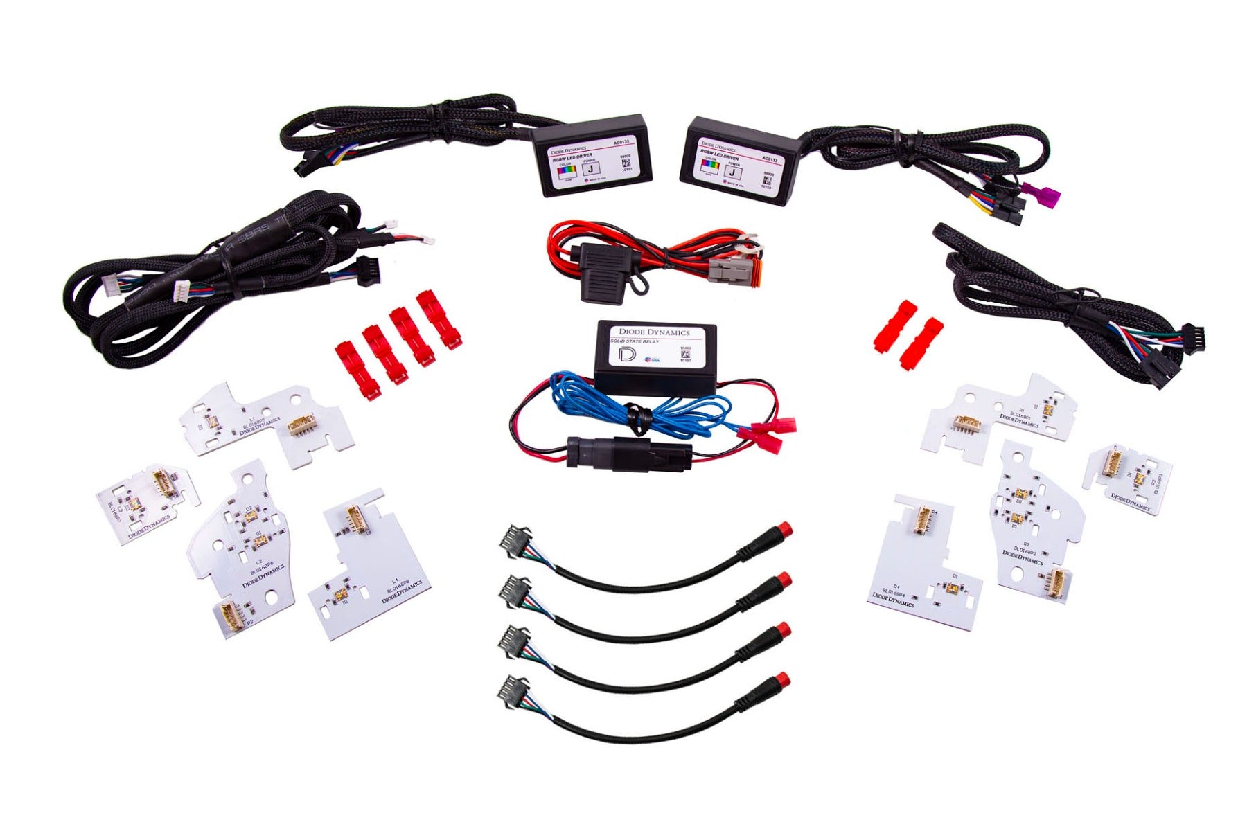 Diode Dynamics RGBW DRL LED Boards for 2019-2024 Ram 1500 Midline