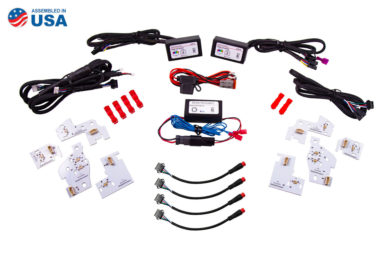 Diode Dynamics RGBW DRL LED Boards for 2019-2024 Ram 1500 Midline