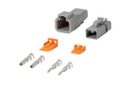 Diode Dynamics Deutsch Connector Kit 2-Pin (12-14 Gauge)