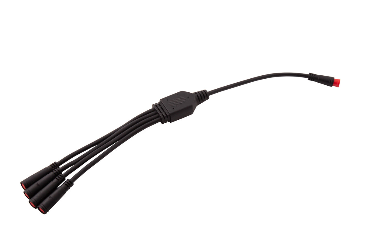 Diode Dynamics Splitter 4 Way M8 (one)