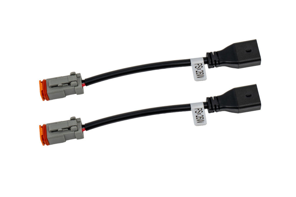 Diode Dynamics PSX26W DT 2-Pin Adapter (pair)