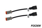 Diode Dynamics PSX26W DT 2-Pin Adapter (pair)