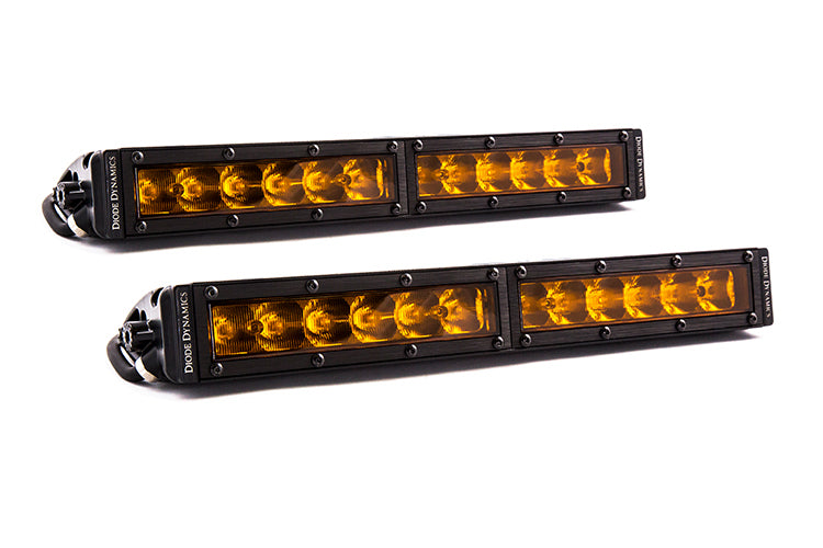 Diode Dynamics SS12 Amber SAE Fog/Wide Light Bar (pair)