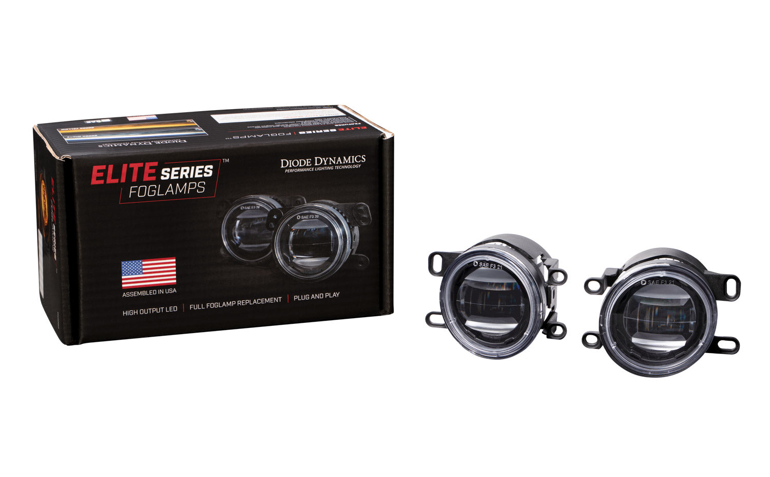 Diode Dynamics Elite Foglamp Type CGX White (pair)