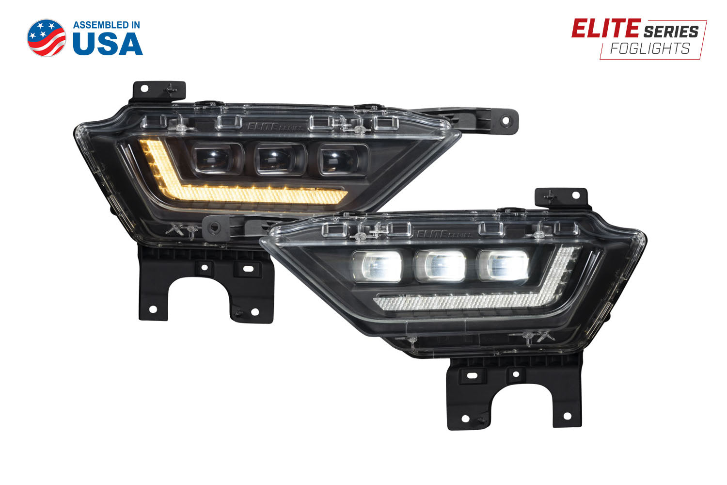 Diode Dynamics Elite Fog Lights for 2021-2023 Ford F-150 Yellow (pair)