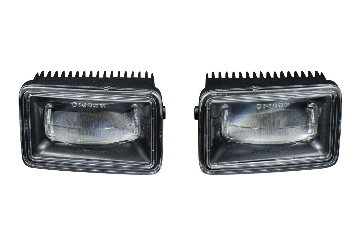Diode Dynamics Elite Series Add-On LED Fog Light Kit for 2022+ Ford Maverick Yellow