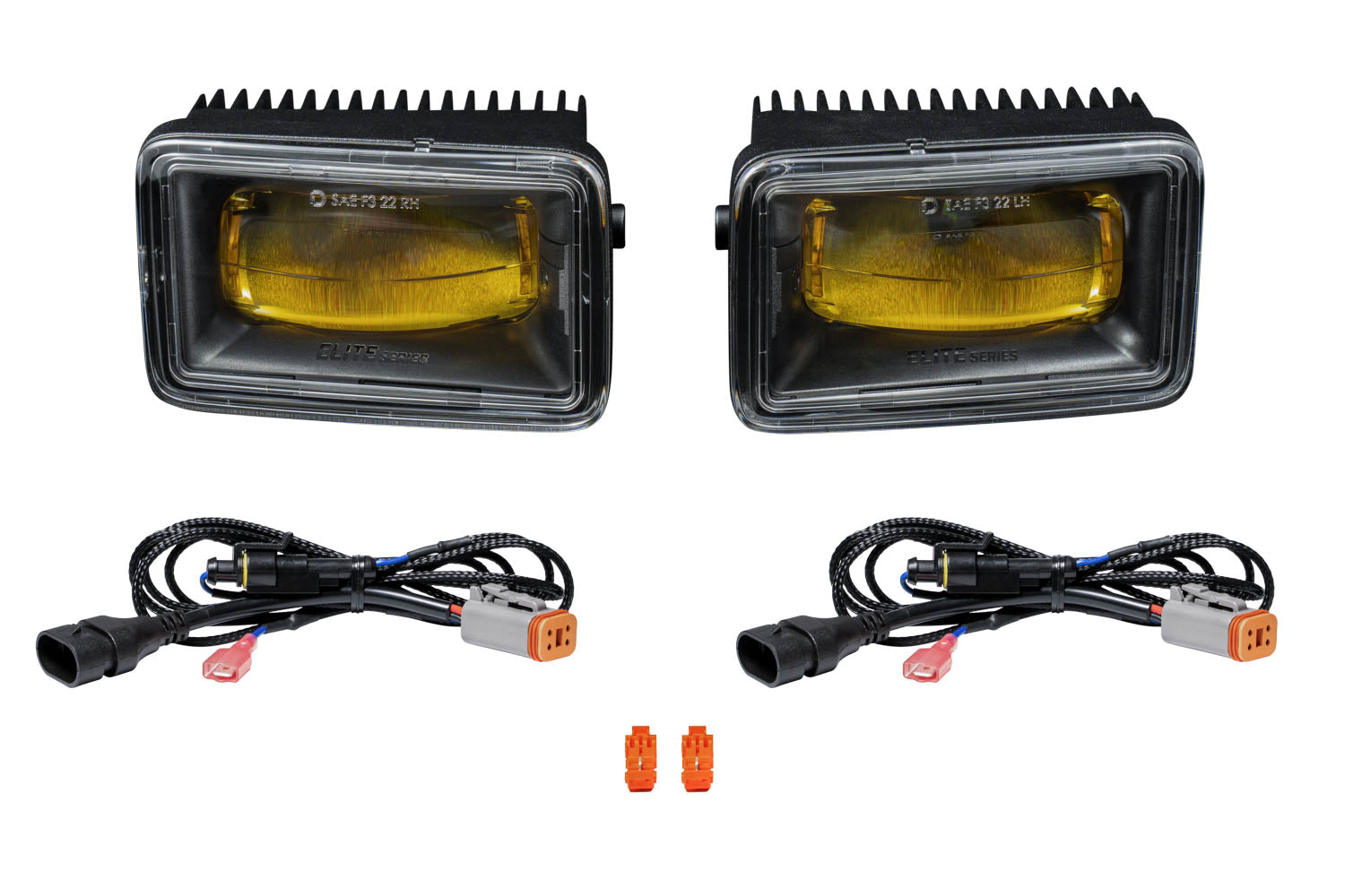 Diode Dynamics Elite Foglamp Type F2 Yellow (pair)