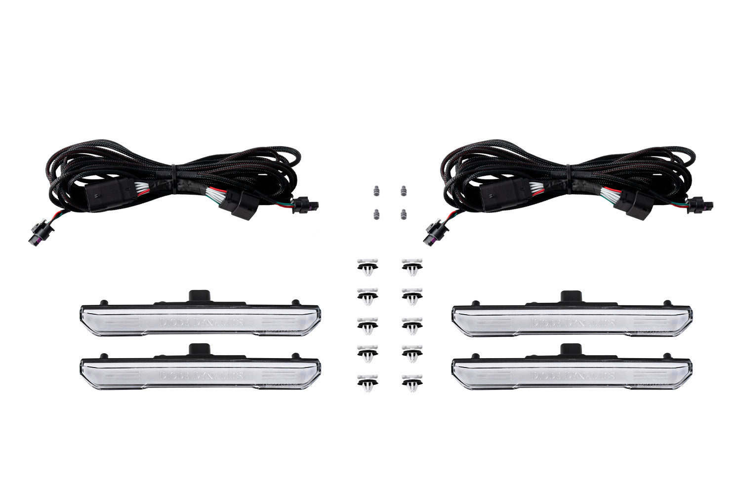 Diode Dynamics LED Sequential Sidemarkers for 2024 GMC Sierra/Canyon Clear (set)