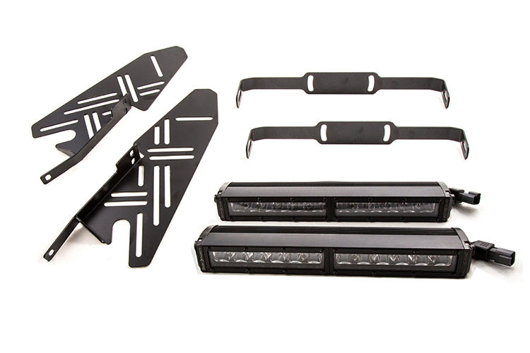 Diode Dynamics SS12 LED Fog Light Kit for 2017-2020 Ford Raptor White Driving
