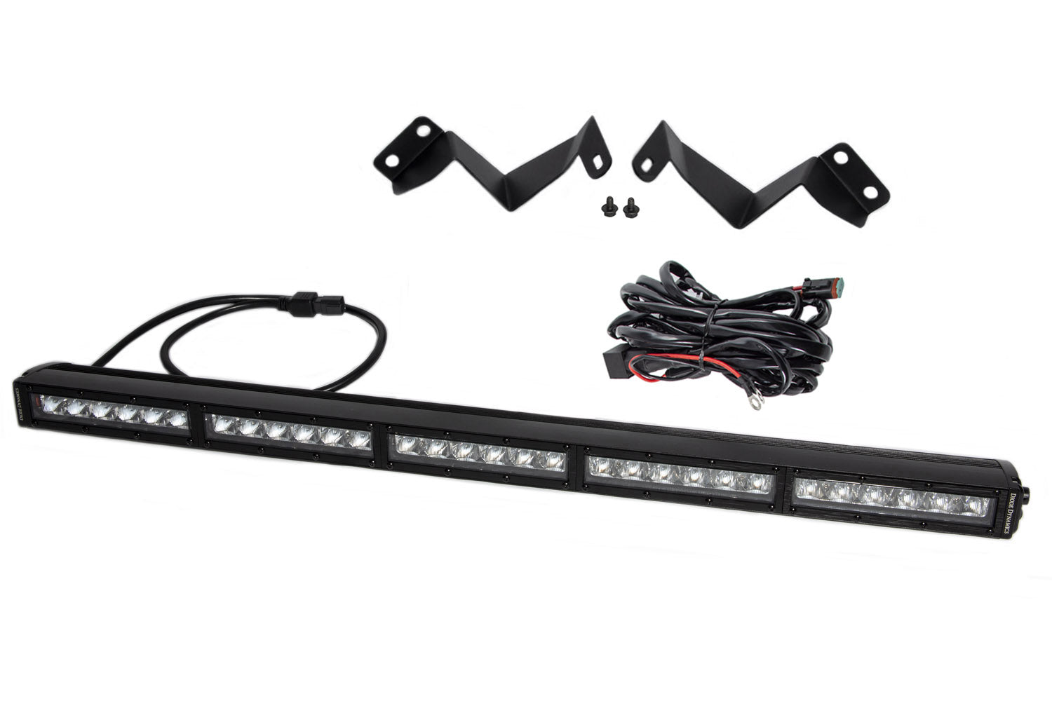 Diode Dynamics SS30 Stealth Lightbar Kit for 2016-2023 Toyota Tacoma White Driving