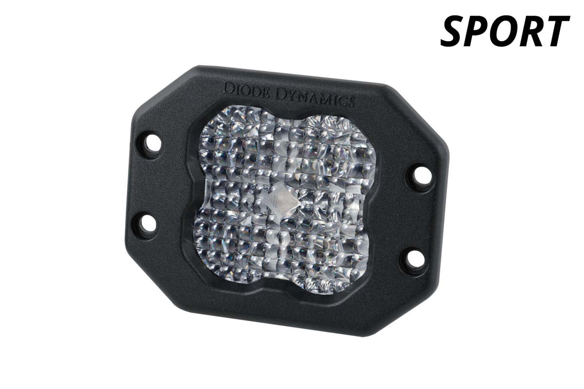Diode Dynamics SS3 Sport RBL White Combo Flush (single)