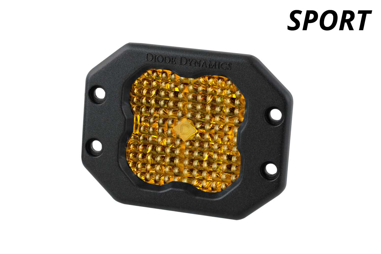 Diode Dynamics SS3 Sport ABL Yellow Combo Flush (single)