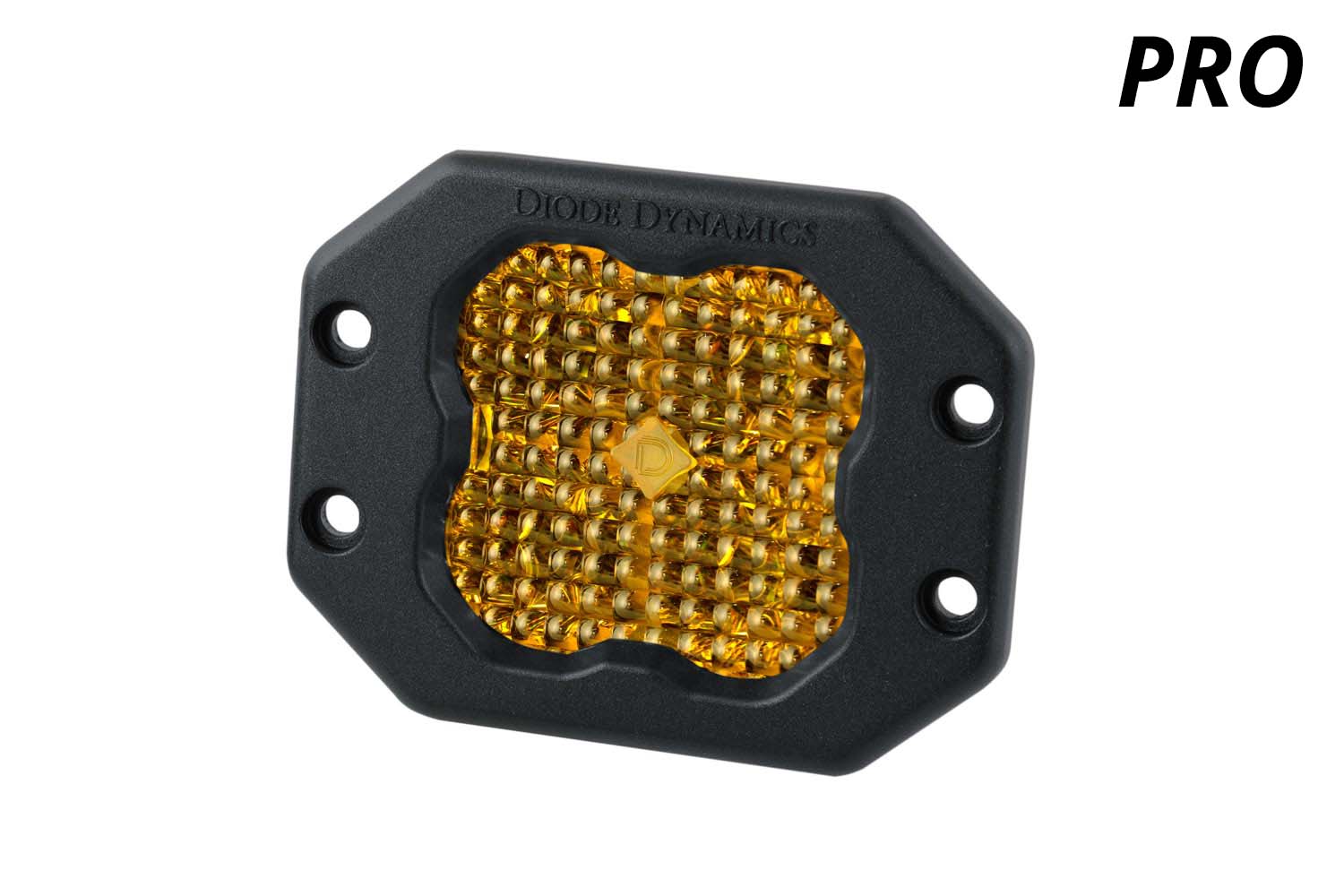Diode Dynamics SS3 Pro ABL Yellow Combo Flush (single)