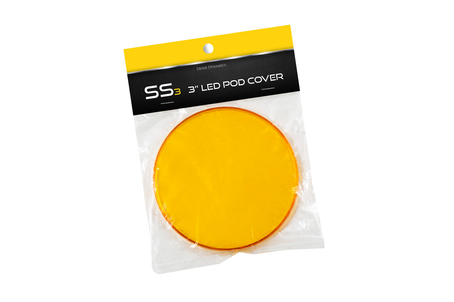 Diode Dynamics SS3 LED Pod Cover Round Yellow