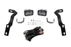 Diode Dynamics C2 2.0 LED Ditch Light Kit for 2016-2023 Toyota Tacoma Sport White Combo/Driving