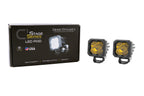 Diode Dynamics SSC1 LED Pod Sport Yellow Spot ABL (pair)