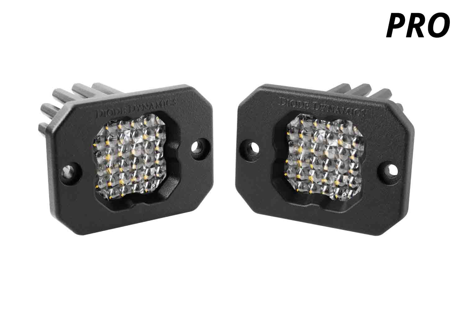 Diode Dynamics SSC1 LED Pod Pro White Flood Flush ABL (pair)