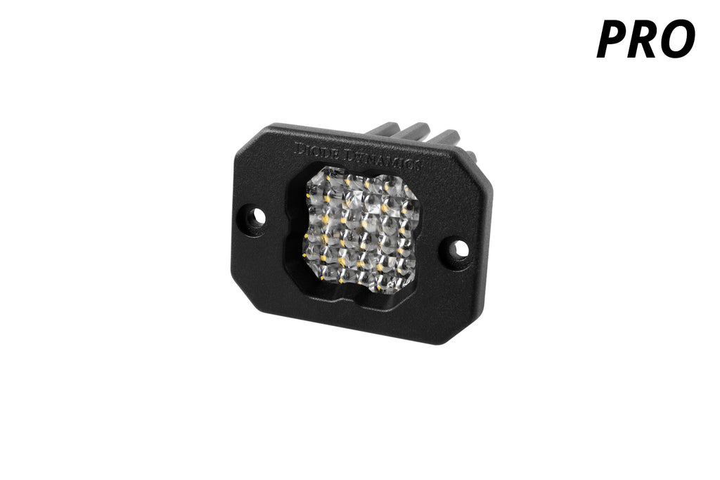 Diode Dynamics SSC1 LED Pod Pro White Flood Flush ABL (single)