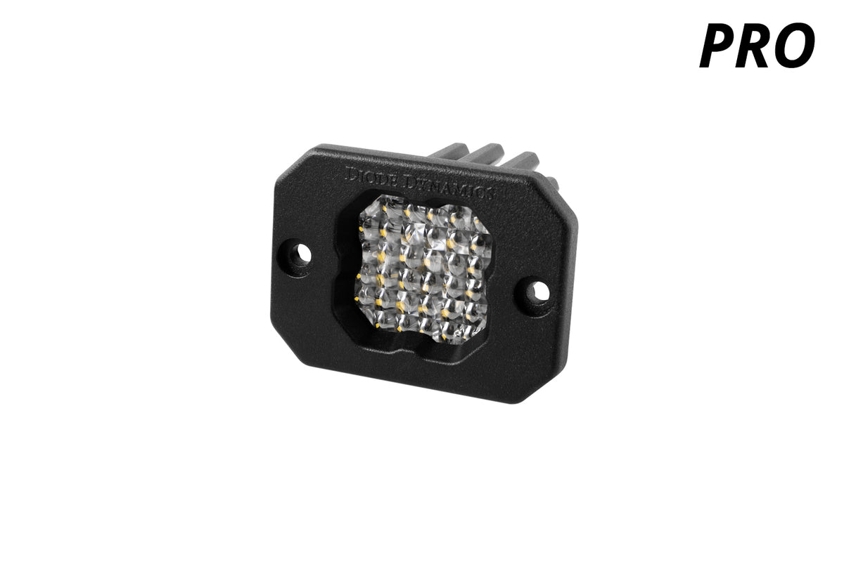 Diode Dynamics SSC1 LED Pod Pro White Flood Flush ABL (single)