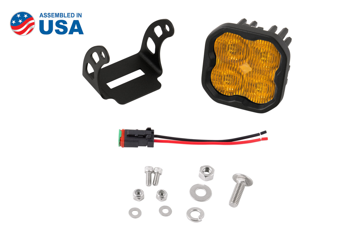 Diode Dynamics SS3 Max ABL Yellow Combo (single)