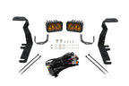 Diode Dynamics C2 2.0 LED Ditch Light Kit for 2015-2020 Ford F-150/Raptor Sport Yellow Combo