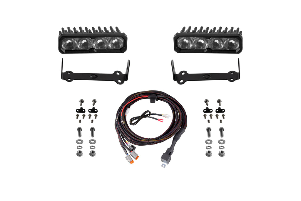 Diode Dynamics 4Runner 2014 SS6 Max LED Kit White Driving