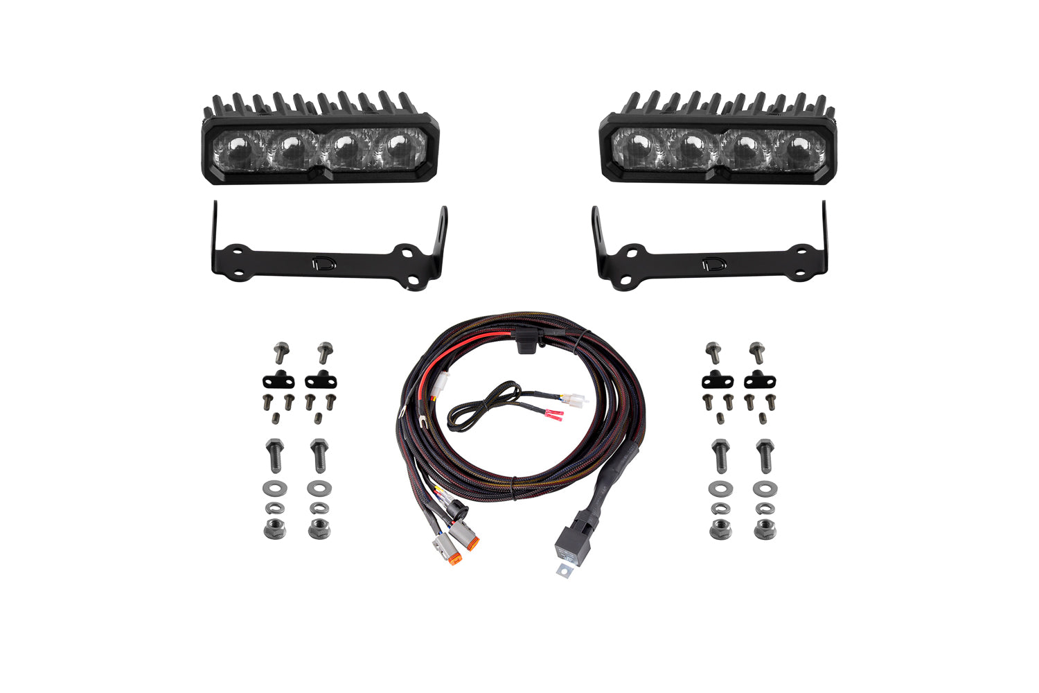 Diode Dynamics SS6 Max LED Kit White Driving for 2014-2024 Toyota 4Runner